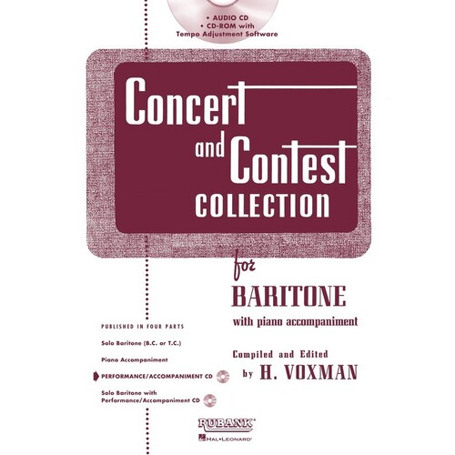 Concert And Contest Baritone CD Only (CD-Rom Only)