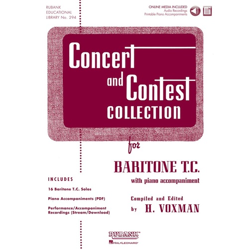 Concert And Contest Collection Bar Tc Book/CD (Softcover Book/CD)
