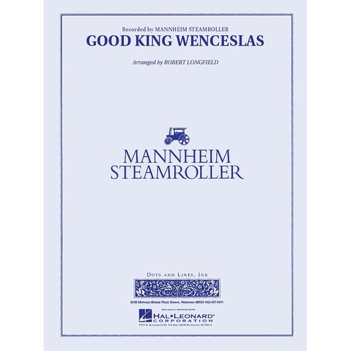 Good King Wenceslas Mnhmst Concert Band 3 (Music Score/Parts)