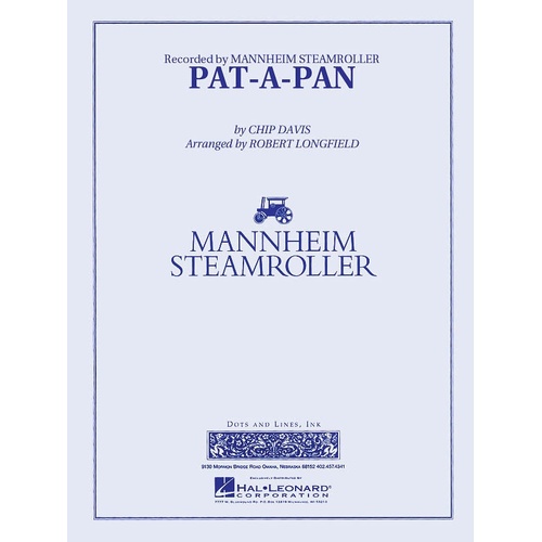 Pat-A-Pan Mnhmst Concert Band 3 (Music Score/Parts)