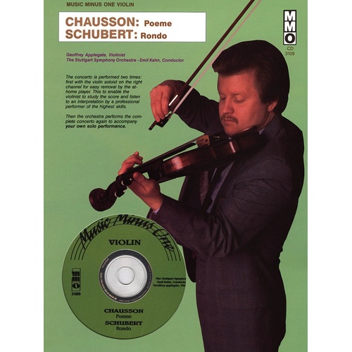 Chausson - Poeme and Schubert - Rondo Book/CD (Softcover Book/CD)