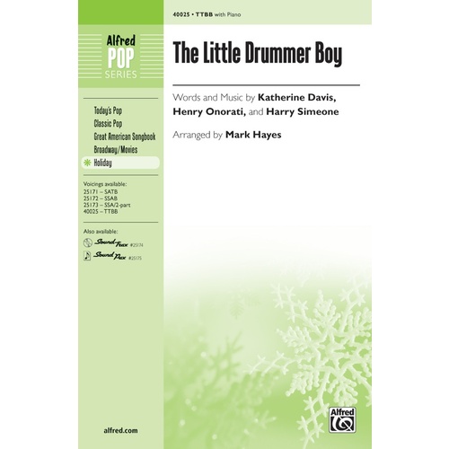 Little Drummer Boy TTBB