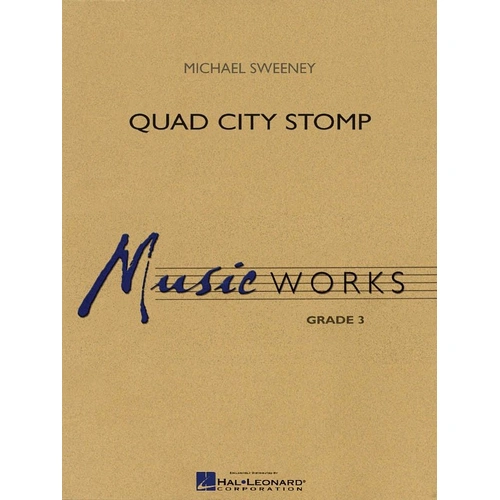 Quad City Stomp CB3 SC/PTS Band Sheet Music