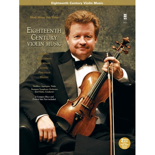 Eighteenth Century Violin Music Book/CD (Softcover Book/CD)