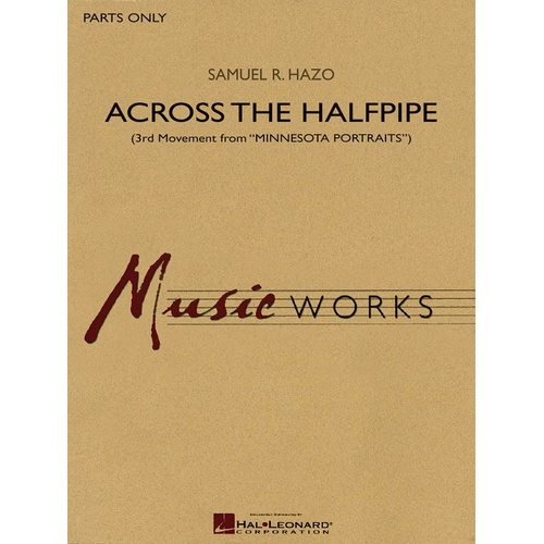 Across The Halfpipe Concert Band 5 Full Score (Pod) (Music Score)