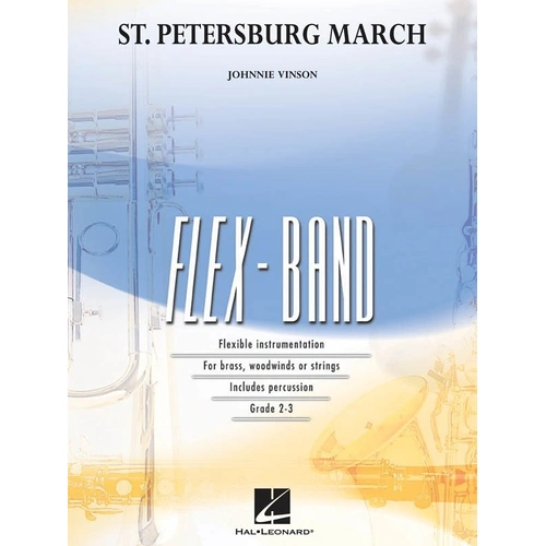 St. Petersburg March Flex Band 2-3 SC/PTS - Hal Leonard Ensemble