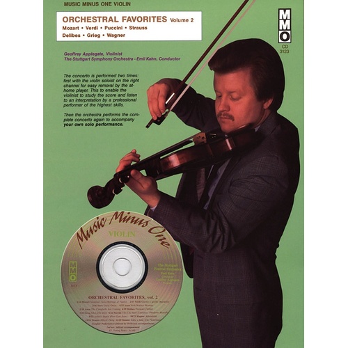 Orchestral Favorites Vol 2 Violin Book/CD (Softcover Book/CD)