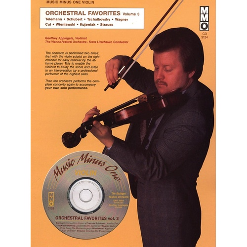 Orchestral Favorites Vol 3 Violin Book/CD (Softcover Book/CD)