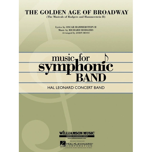 Golden Age of Broadway CB4 - Concert Band Arrangement by Hal Leonard