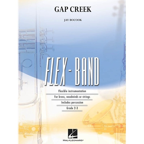 Gap Creek Flex Band 2-3 Ensemble Score by Hal Leonard