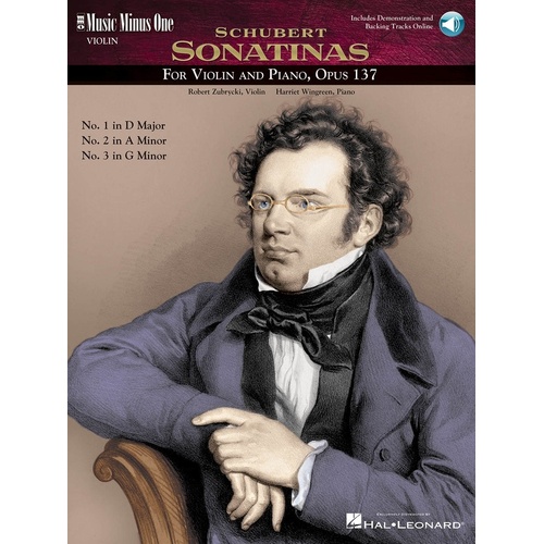 Schubert - Sonatinas Op 137 Violin/Piano Book/CD (Softcover Book/CD)