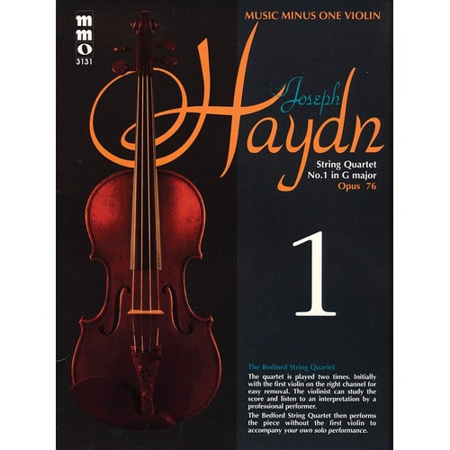Haydn - String Quartet No 1 Op 76 Violin Book/CD (Softcover Book/CD)