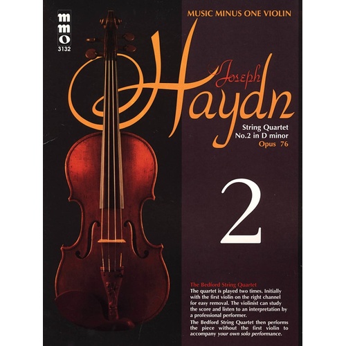 Haydn - String Quartet No 2 Op 76 Violin Book/CD (Softcover Book/CD)