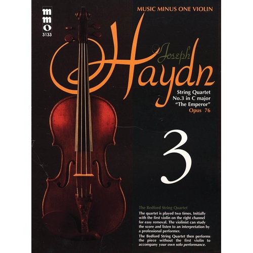 Haydn - String Quartet No 3 Op 76 Violin Book/CD (Softcover Book/CD)