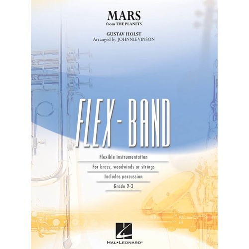 Mars from The Planets Flex Band Arrangement for Ensemble