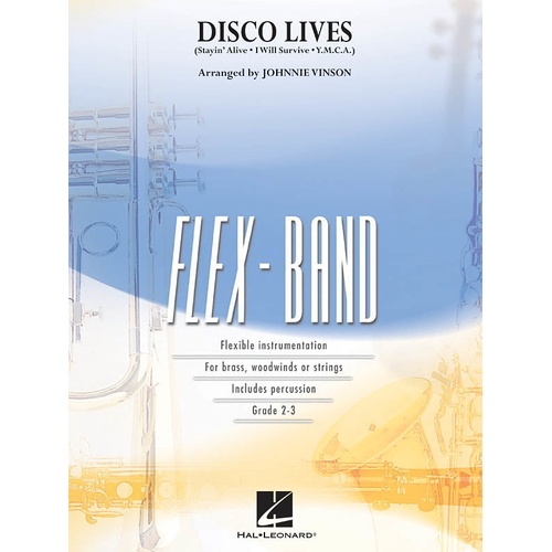 Disco Lives! Flex Band 2-3 (Music Score/Parts)