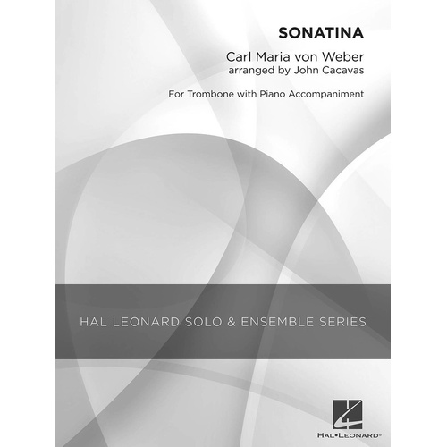Sonatina Trombone/Piano (Softcover Book)
