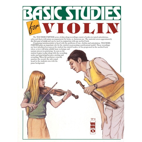 Basic Studies For Violin Teachers Partner Book/CD (Softcover Book/CD)