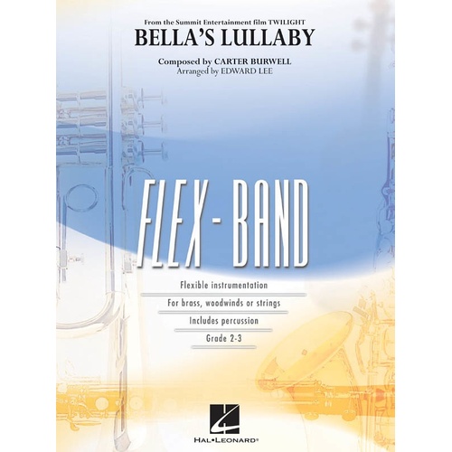 Bellas Lullaby (Twilight) Flex Band 2-3 (Music Score/Parts)