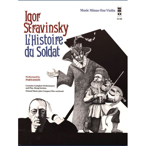 Stravinsky - L'Histoire Du Soldat Violin Book/CD (Softcover Book/CD)