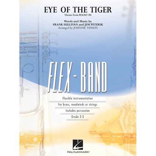 Eye Of The Tiger Flex Band 2-3 (Music Score/Parts)
