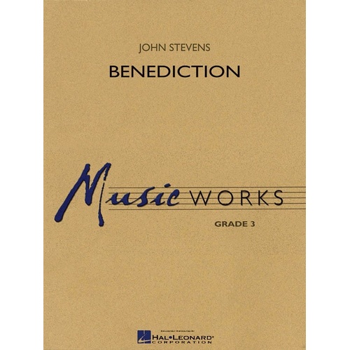 Benediction for Concert Band CB3 SC/PTS - Hal Leonard MusicWorks Grade 3