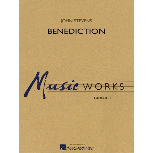 Benediction for Concert Band CB3 SC/PTS - Hal Leonard MusicWorks Grade 3