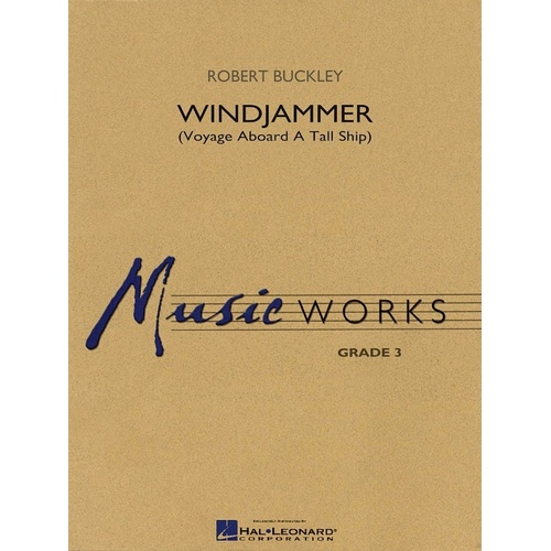 Windjammer MW3 by Hal Leonard for Band, MusicWorks Grade 3, 1 Page