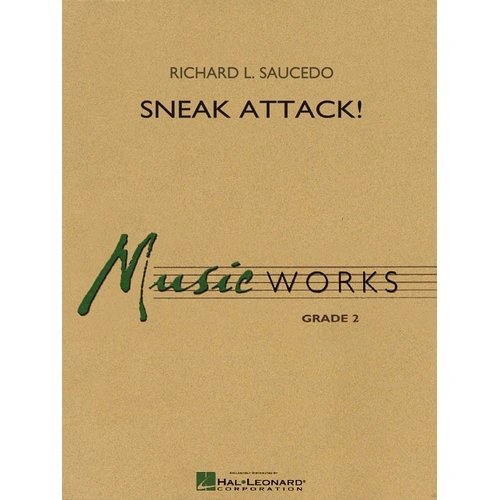 Sneak Attack MW2 - Band Ensemble Music by Hal Leonard, Grade 2, 1 Page