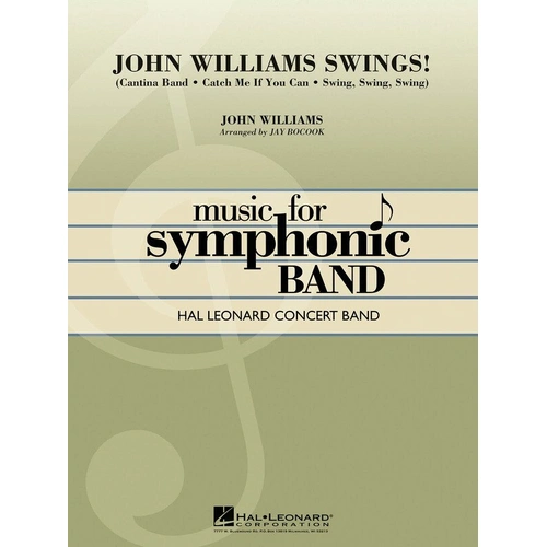 John Williams Swings CB4 SC/PTS - Band Arrangement