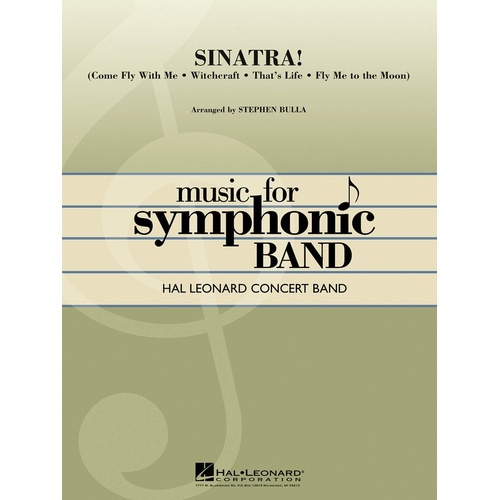 Sinatra Concert Band 4 (Music Score/Parts)
