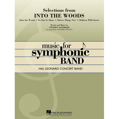 Selections From Into The Woods Concert Band 4 (Pod) (Music Score/Parts)