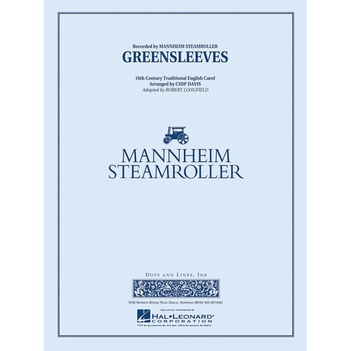 Greensleeves Concert Band 3 (Music Score/Parts)