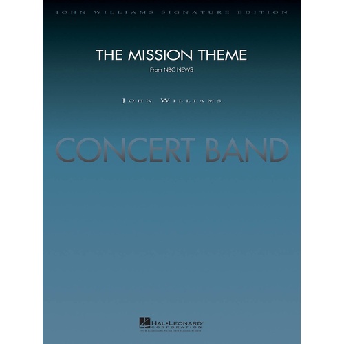 The Mission Theme Concert Band 5 Score/Parts