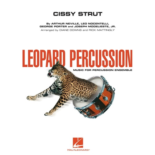 Cissy Strut Leopard Percussion Ensemble Leoperc3 (Music Score/Parts)