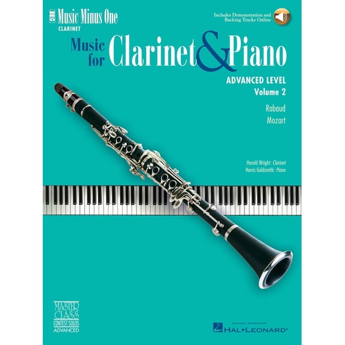 Advanced Clarinet Solos Vol 2 Book/CD (Softcover Book/CD)