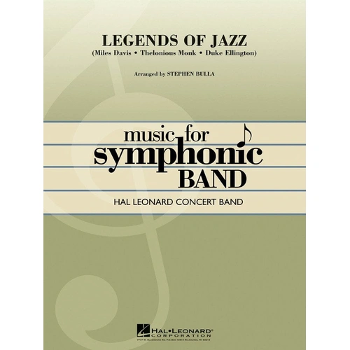 Legends of Jazz CB4 for Band - Hal Leonard Concert Band Series