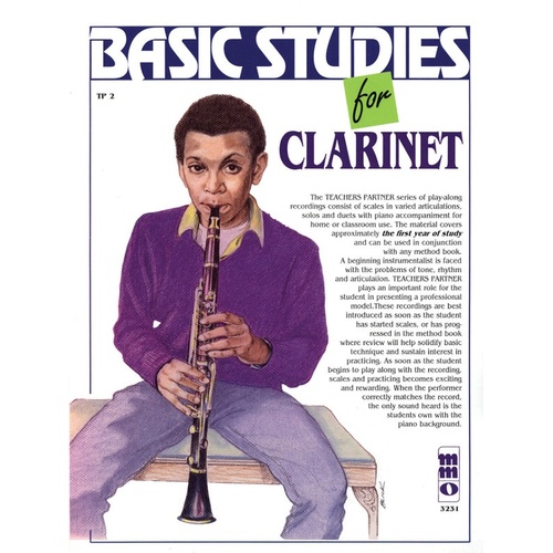 Basic Studies Clarinet Teachers Partner Book/CD (Softcover Book/CD)