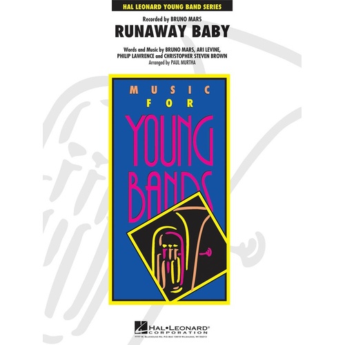 Runaway Baby Concert Band 3 (Music Score/Parts)