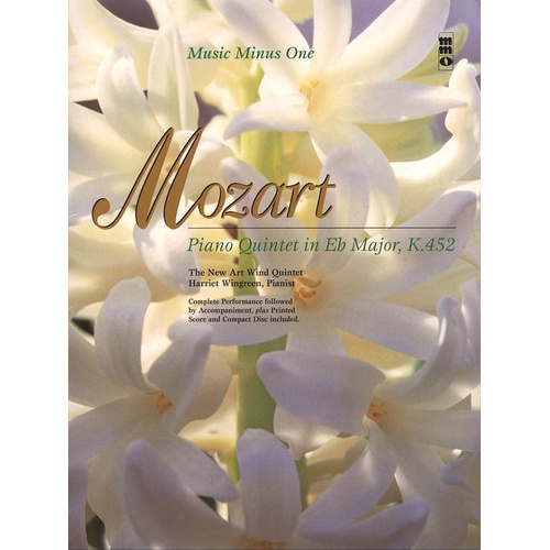 Mozart - Piano Quintet K 452 Clarinet Book/CD (Softcover Book/CD)
