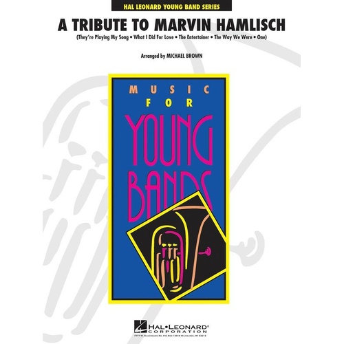 A Tribute to Marvin Hamlisch YB3 for Band - Hal Leonard Young Concert Band Series