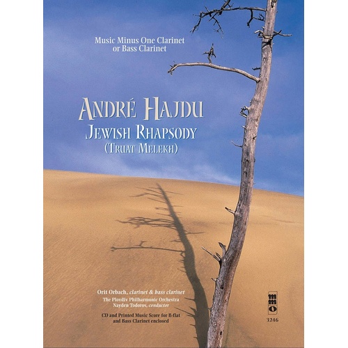 Andre Hajdu - Jewish Rhapsody Clarinet Book/CD (Softcover Book/CD)