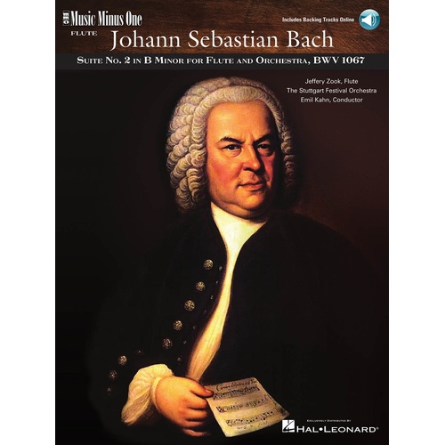 Bach - Suite No 2 B Min Bwv1067 Flute Book/CD (Softcover Book/CD)