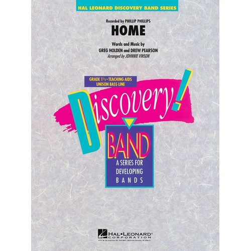 Home Discovery Concert Band 1.5 (Music Score/Parts)