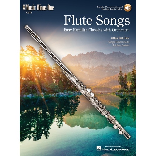 Flute Songs Easy Familiar Classics Book/CD (Softcover Book/CD)