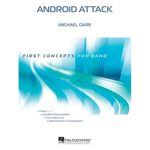Android Attack Fc1 Concert Band 1 (Music Score/Parts)