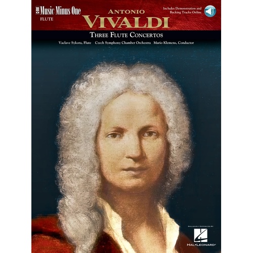 Flute Concerti D Rv 429 G Rv 435 A Min Rv 440 Book/CD (Softcover Book/CD)