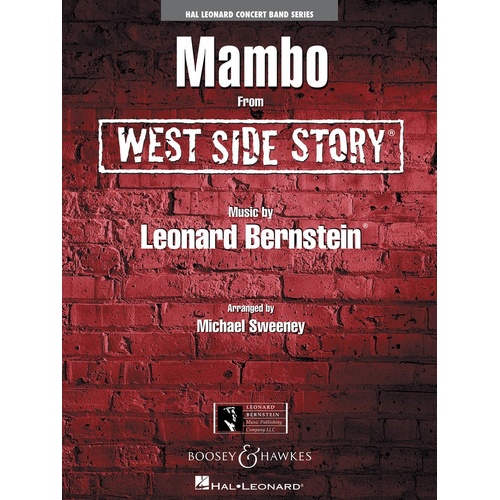 Mambo (From West Side Story) Concert Band 4 Score Only (Music Score)