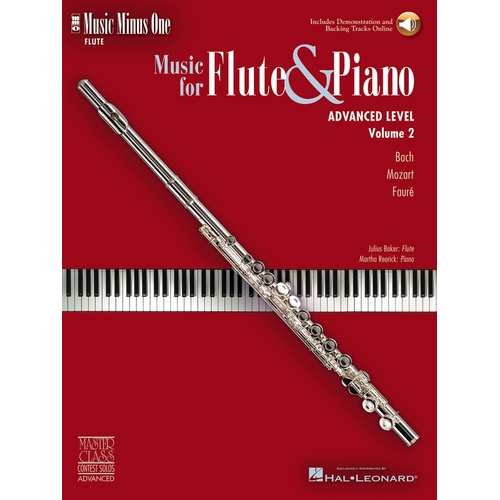 Advanced Flute Solos Vol 2 Flute Book/CD (Softcover Book/CD)