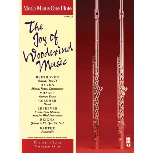 Joy Of Woodwind V1 Ww Quintets Flute Book/CD (Softcover Book/CD)